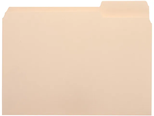 S.P. Richards Company S.P. Richards Company 16492 file folder 8.50" x 11" .75" expansion 100 per box — product photo