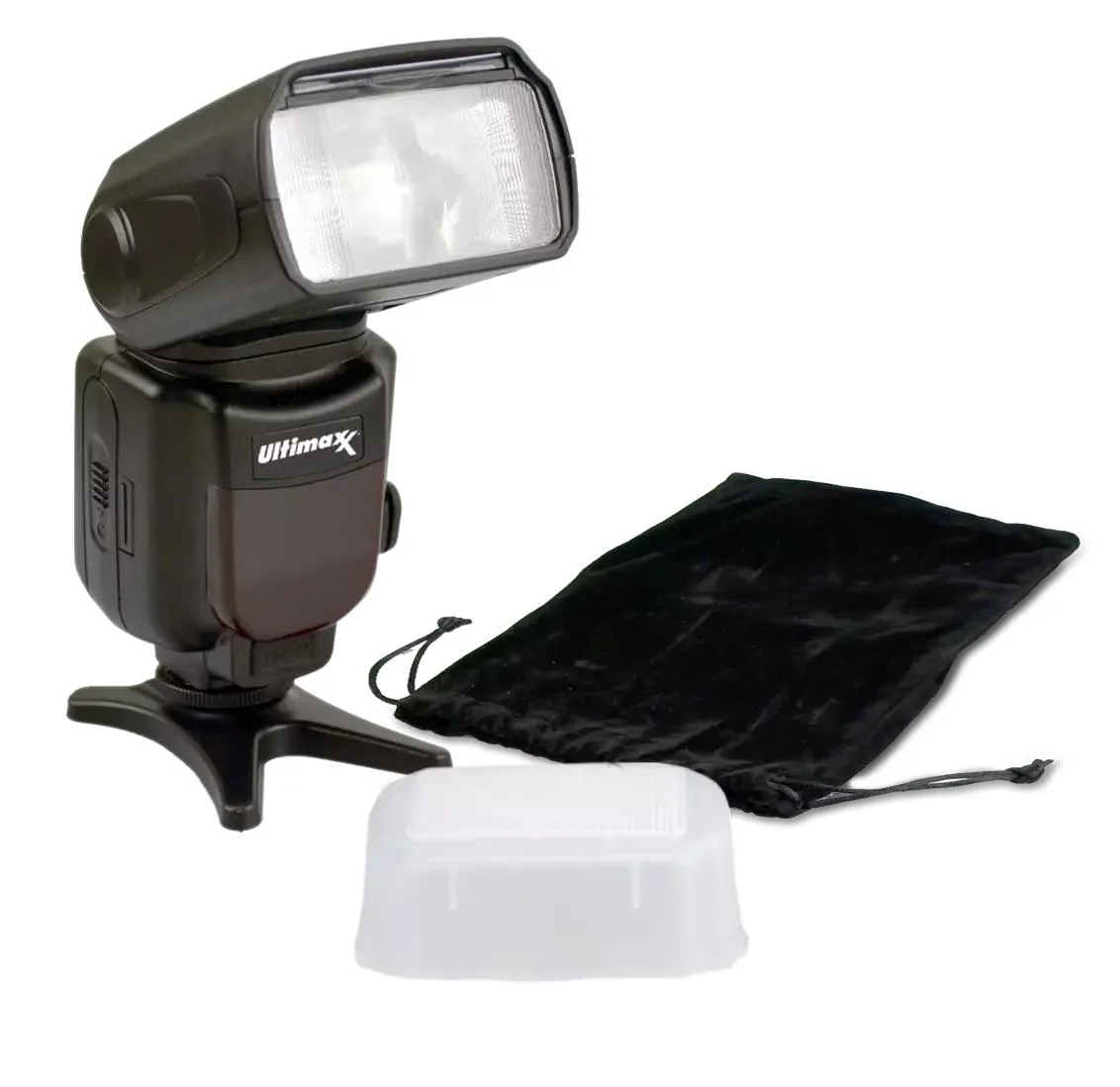 Ultimaxx Ultimaxx Universal Auto Flash w/ LCD Display Slave Mode Carry Pouch — product photo