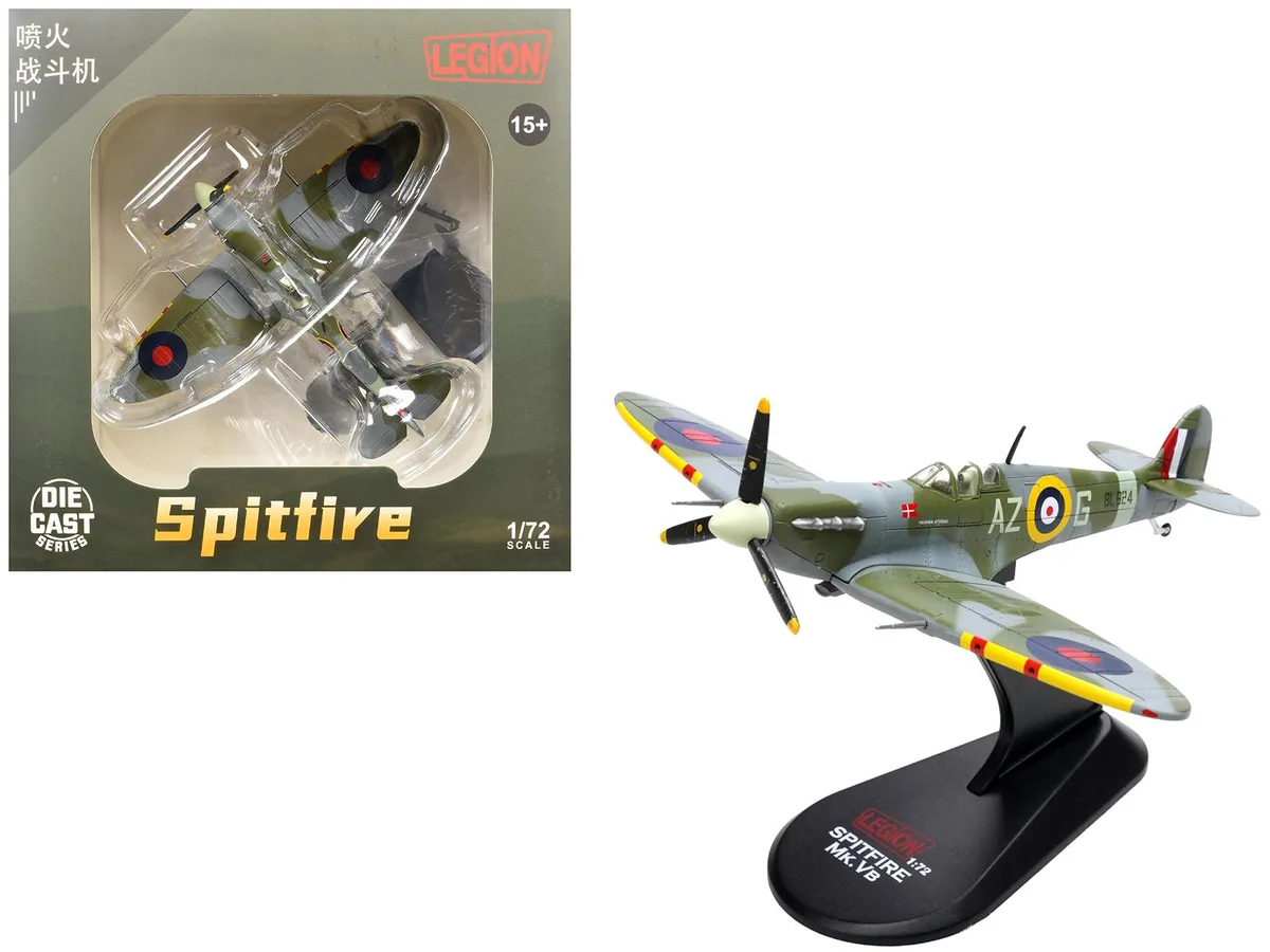 Legion Supplies Legion Supplies Supermarine Spitfire Mk Vb "No. 234 Madras Presidency Squadron" 1/72 Diecast Model — product photo