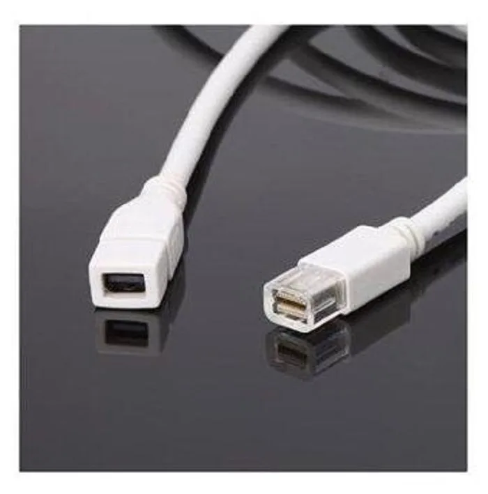 TeKit TeKit Mini DisplayPort Male to Female Extension Cable 4.92 ft White — product photo