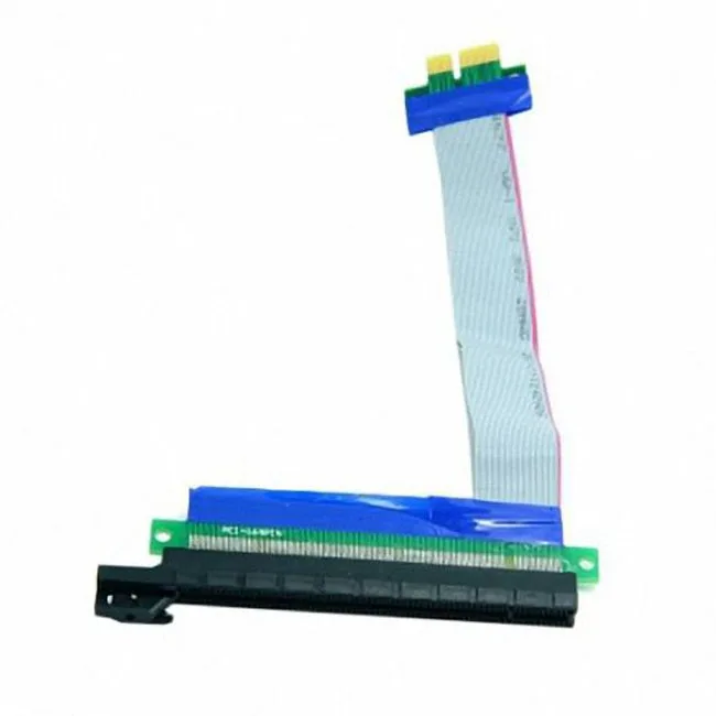 SHENZHEN JIMIER ELECTRONICS CO,. LTD. SHENZHEN JIMIER ELECTRONICS CO,. LTD. PCI-E 1x to 16x Riser Card 20cm EP-060 — product photo
