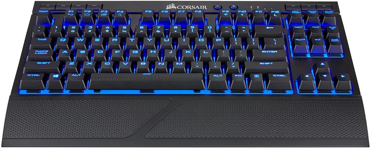 Corsair Corsair K63 Wireless Gaming Keyboard Cherry MX Red Blue LED — product photo