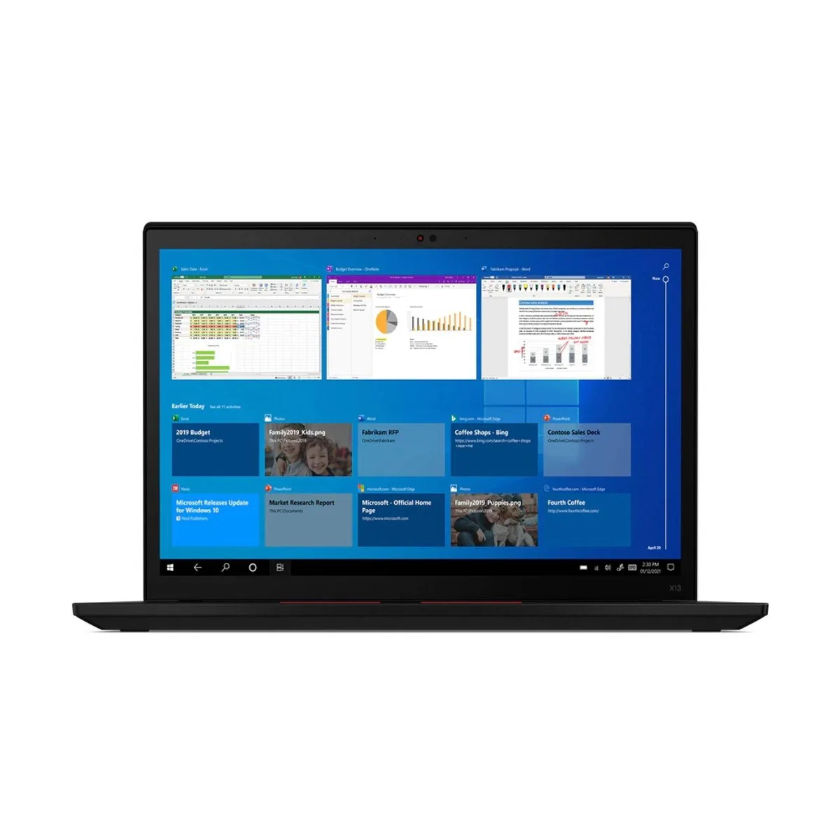 Lenovo Lenovo ThinkPad X13 G2 laptop i5-1145G7 16GB 256GB (Low Battery Health) — product photo