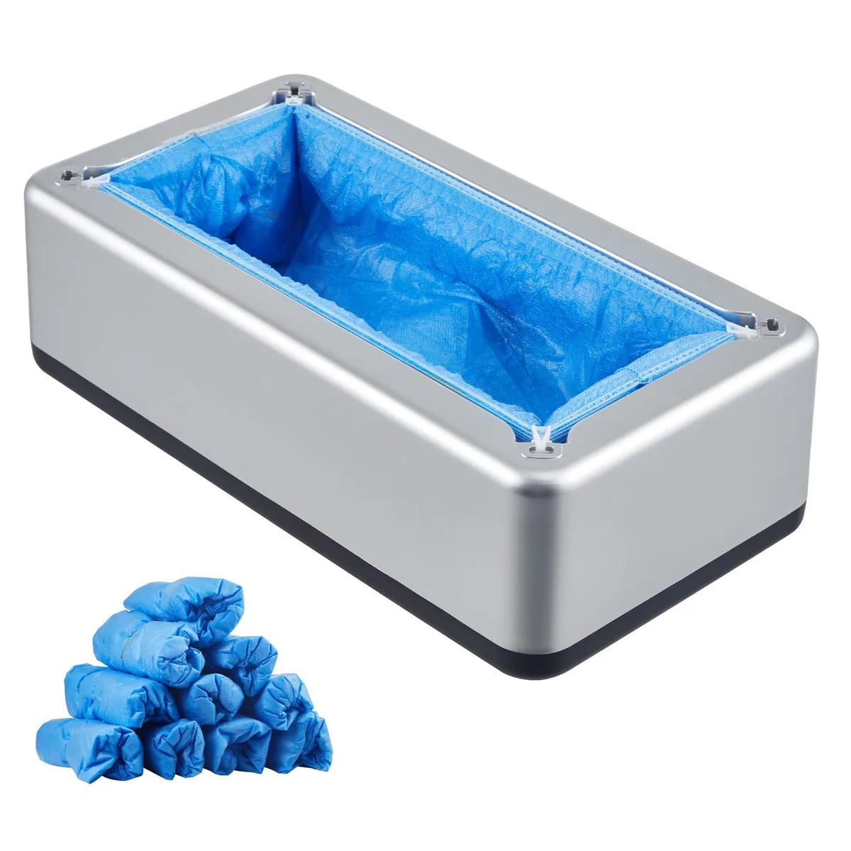 VEVOR VEVOR Automatic Shoe Cover Dispenser Silver 100 Covers Size 11 — product photo