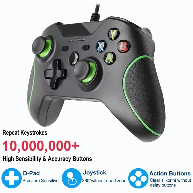 Defendwe Defendwe Wired Game Controller 1.75m USB 3.5mm Jack 270g — product photo