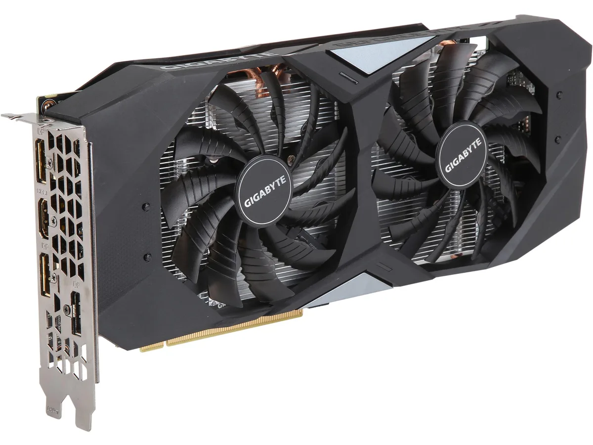GIGABYTE GIGABYTE GV-N2060WF2OC-6GD GeForce RTX 2060 6GB graphics card — product photo