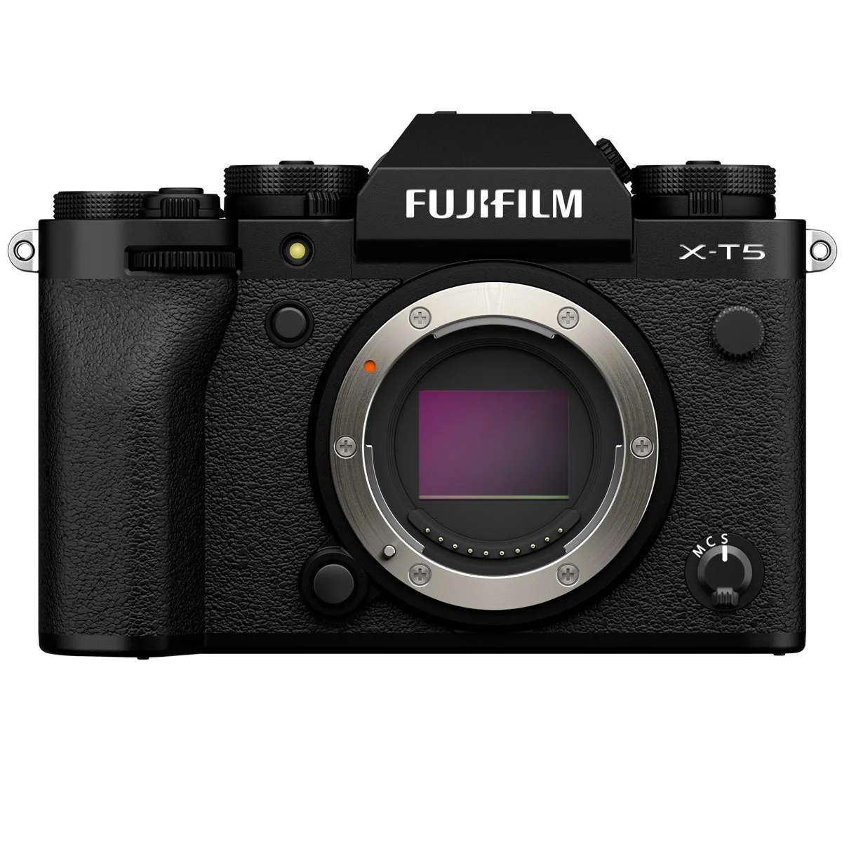 FUJIFILM FUJIFILM X-T5 40.2MP compact mirrorless camera, black — product photo