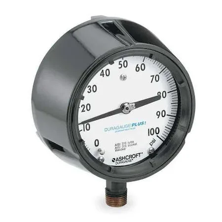 Ashcroft Ashcroft 451279 Pressure Gauge 0 to 100 psi 4-1/2 in — product photo