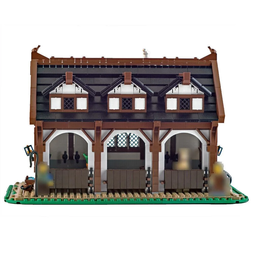 ZITIANYOUBUILD ZITIANYOUBUILD MOC-150454 Medieval Stable 1094 Parts — product photo