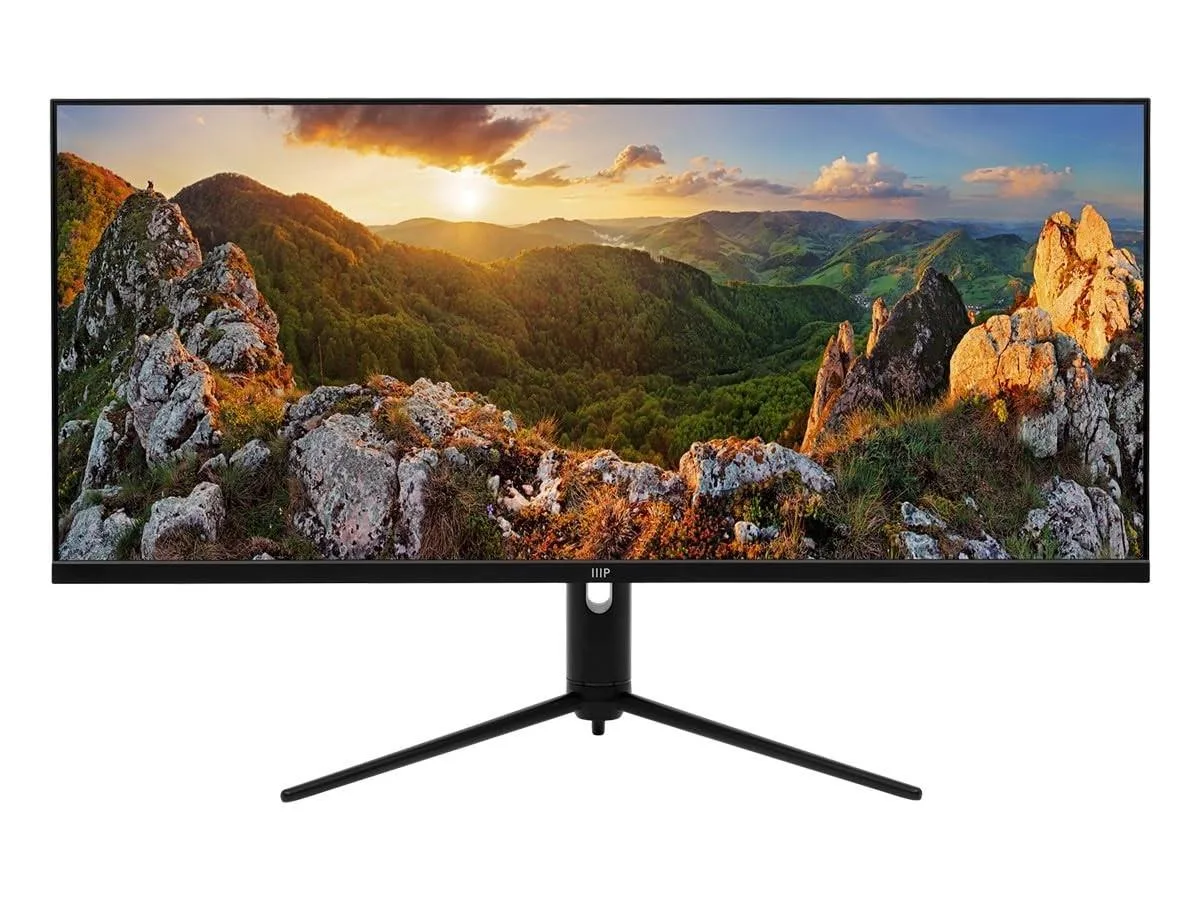 Monoprice Inc. Monoprice Inc. CrystalPro 40in Ultrawide 3440x1440 144Hz IPS HDR600 2 in 1 accessory — product photo