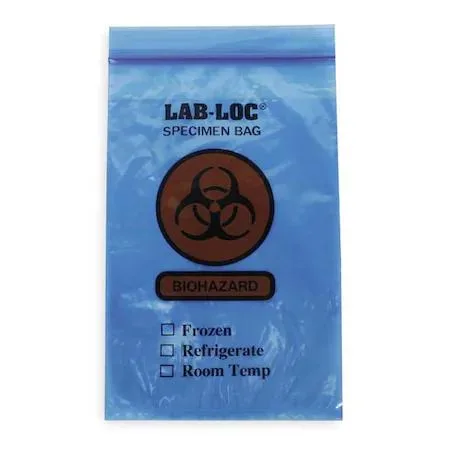 Value Brand Value Brand Specimen Transfer Bag Blue 6 in 1000 PK — product photo