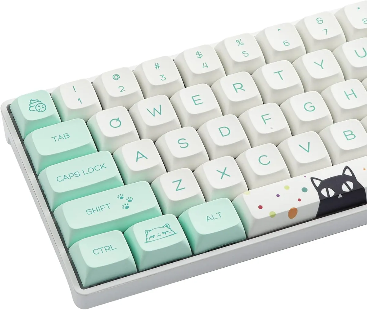 BFKK BFKK PBT Cat Keycaps 130 Keys XDA Profile — product photo