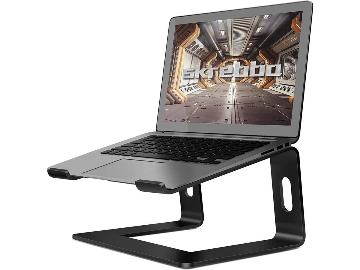 IXJYLCPC IXJYLCPC C08LS Portable Detachable Laptop Stand with Phone Holder Black 10-15.6 — product photo