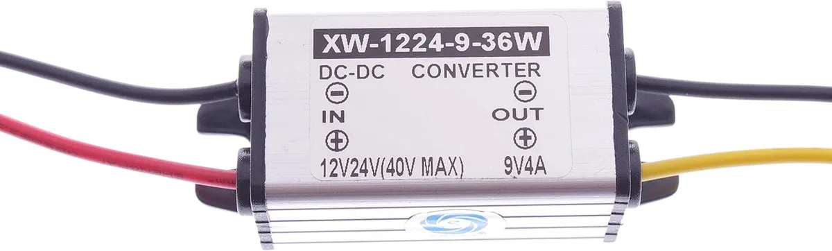 GCON GCON DC/DC Step-Down Converter 12V/24V/36V to 9V 4A Waterproof — product photo