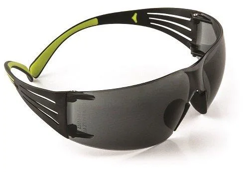 3M 3M 66212 Secure Fit SF402AF Gray lens green accents personal protective equipment — product photo