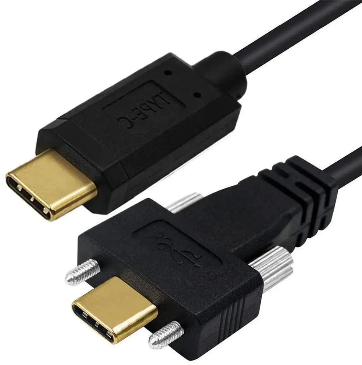 SMUGDESK SMUGDESK USB-C Male to Male Extension Cable with Panel Mount Screws — product photo