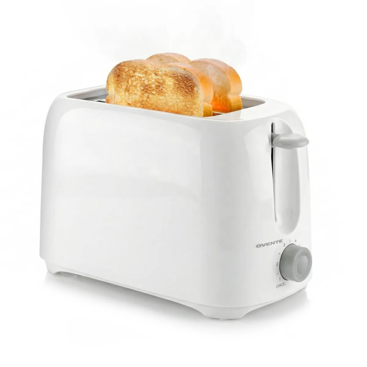 Ovente TP2210WGY 2-Slice Toaster 700W White — product photo