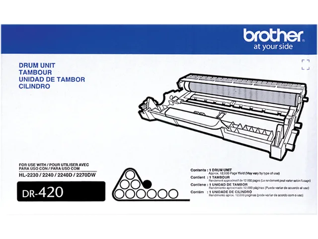 Brother Brother DR420 Drum Unit Black 12000 Pages — product photo