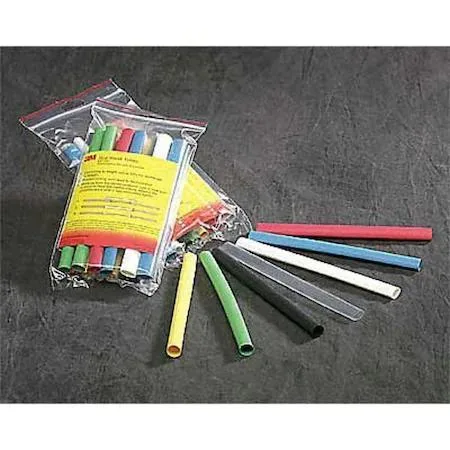 3M 3M FP301 1/16" 48" Black 25 PCS Heat Shrink Tube — product photo