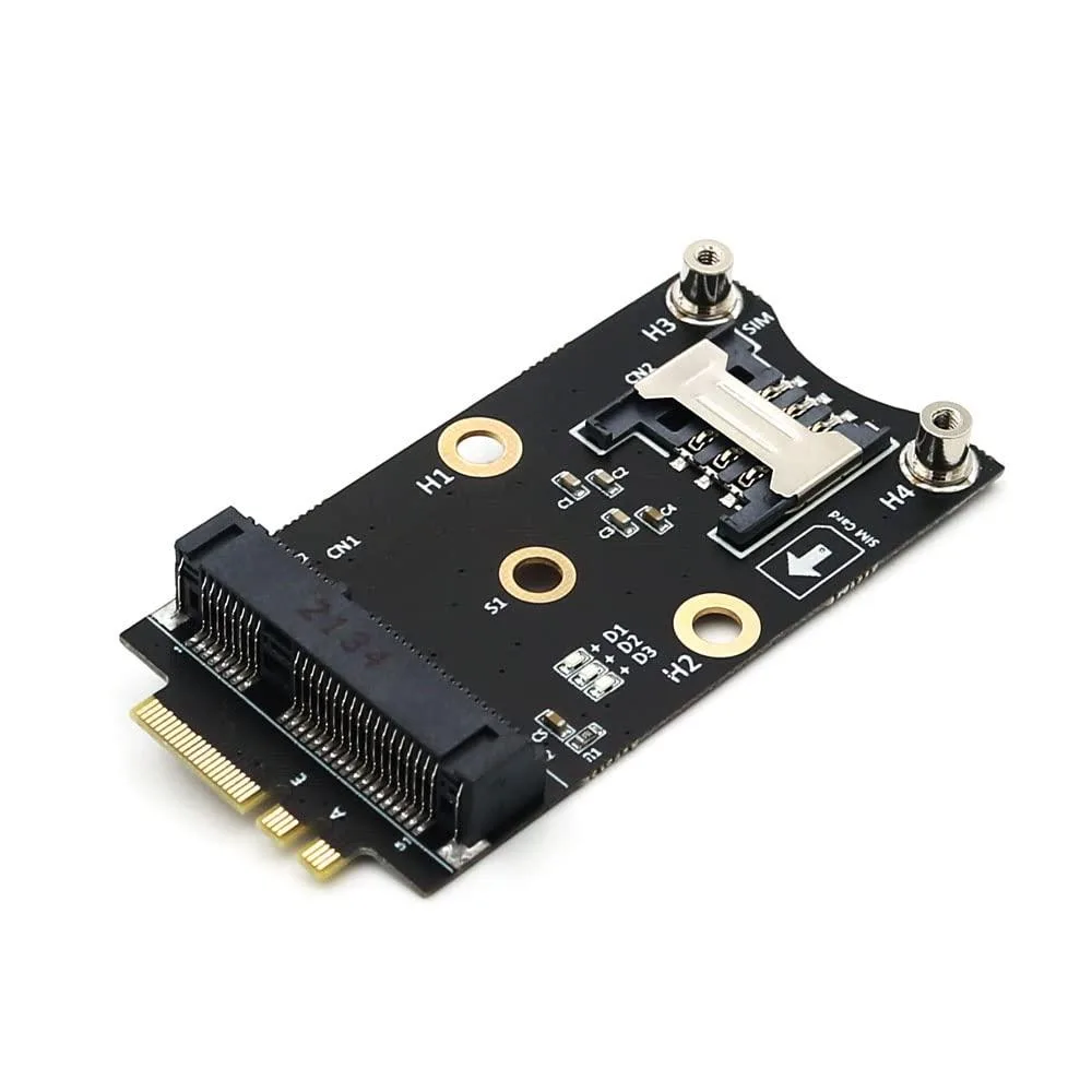 Fervit Fervit Mini PCI-E to M.2 Key A/E Adapter with SIM Slot 2230 — product photo
