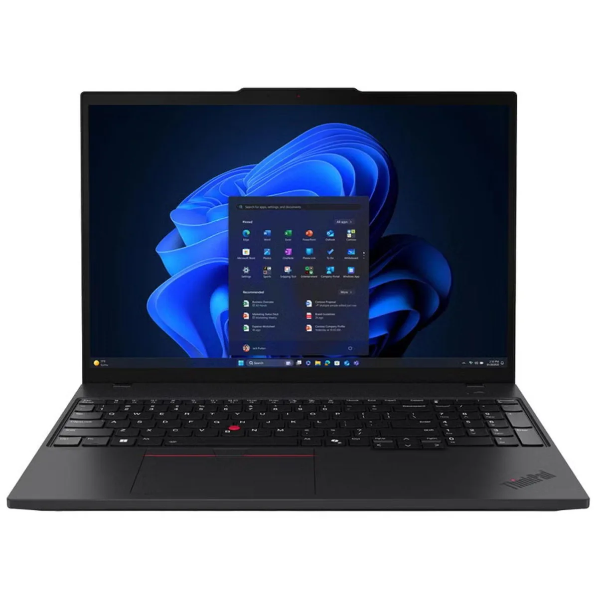 Lenovo Lenovo ThinkPad T16 G4 Intel Core Ultra 7 255U 32GB 1TB Touchscreen laptop — product photo