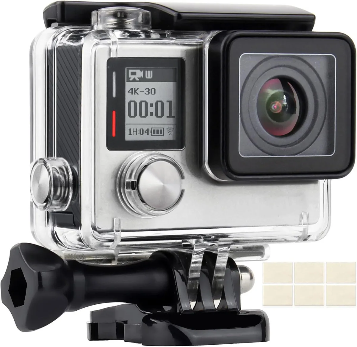 BONAEVER BONAEVER Waterproof Housing Case Clear for GoPro Hero 3/3+/4 40m — product photo