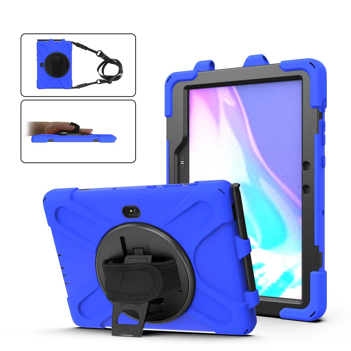 Werleo Werleo SM-T630/T638/T540/T547 laptop case 10.1 inch Blue — product photo