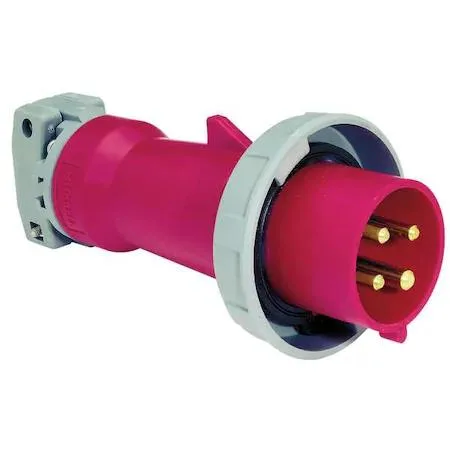 Hubbell Incorporated Hubbell Incorporated HBL430P7W Watertight Pin &amp; Sleeve Plug 30 A — product photo