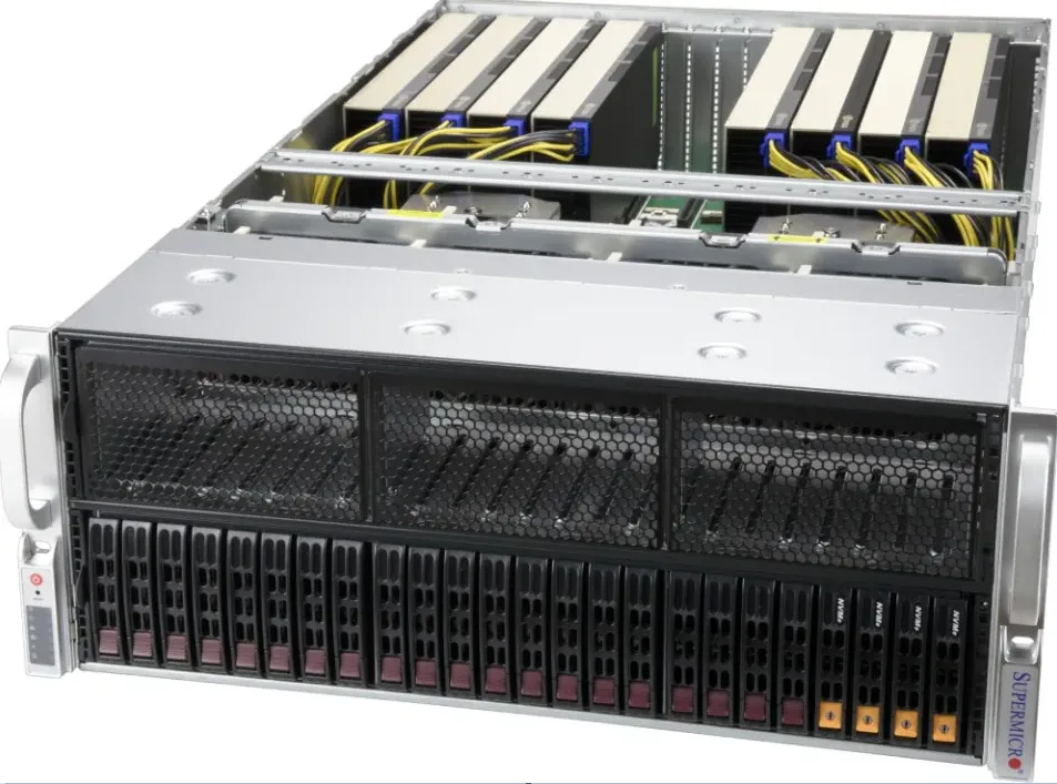 Supermicro Supermicro AS -4124GS-TNR 4U barebone server — product photo