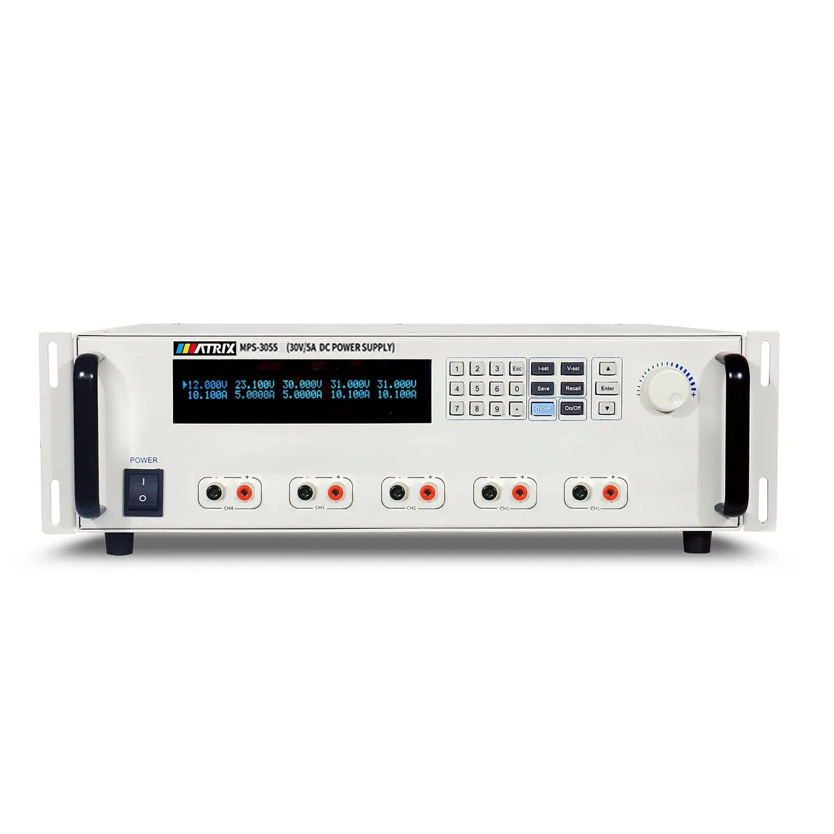 Matrix Matrix MPS-3055 5-Channel Programmable DC Server Power Supply 30V 5A — product photo
