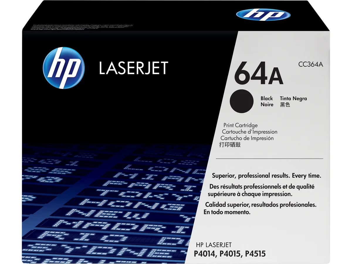 HP HP 64A (CC364A) Black Toner Cartridge 10000 Pages — product photo