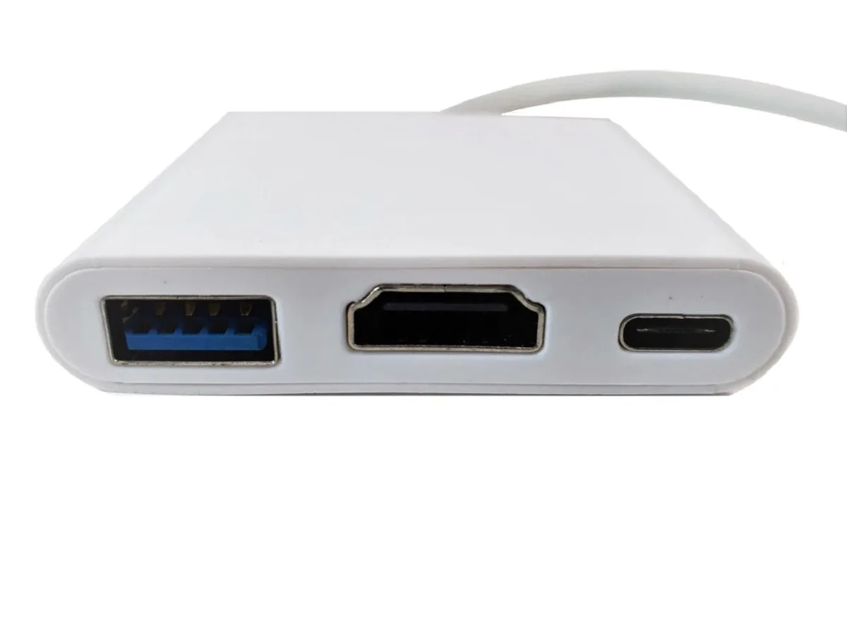 Micro Connectors Micro Connectors USB-C Multiport Adapter HDMI 2.0 White — product photo
