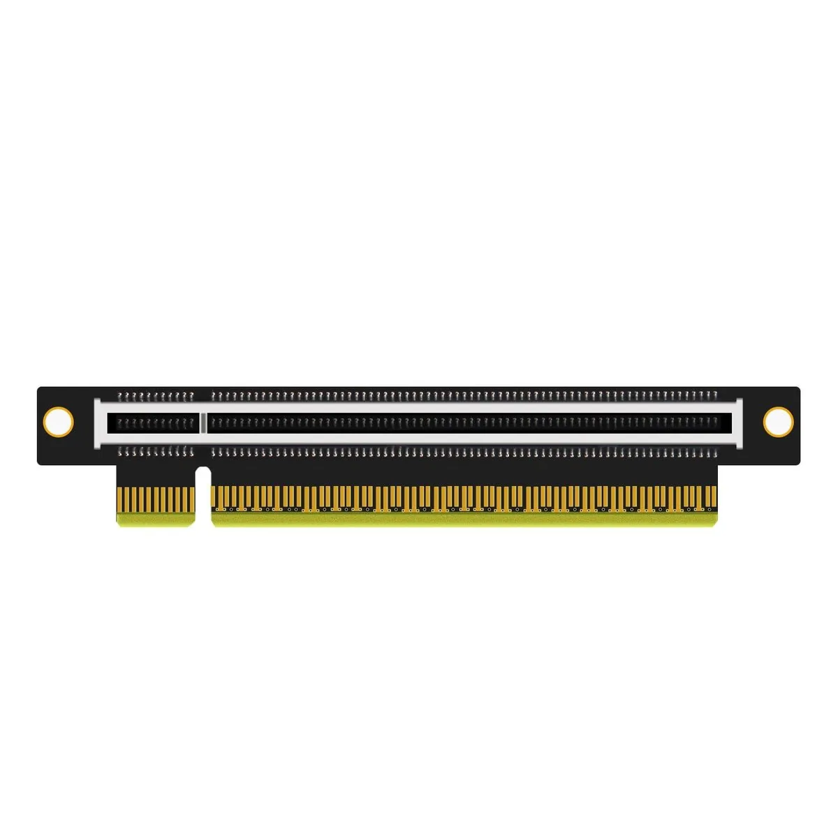 BUCIER BUCIER PA17 PCIe 5.0 x16 Riser Adapter Card Left Angle Low-Profile — product photo