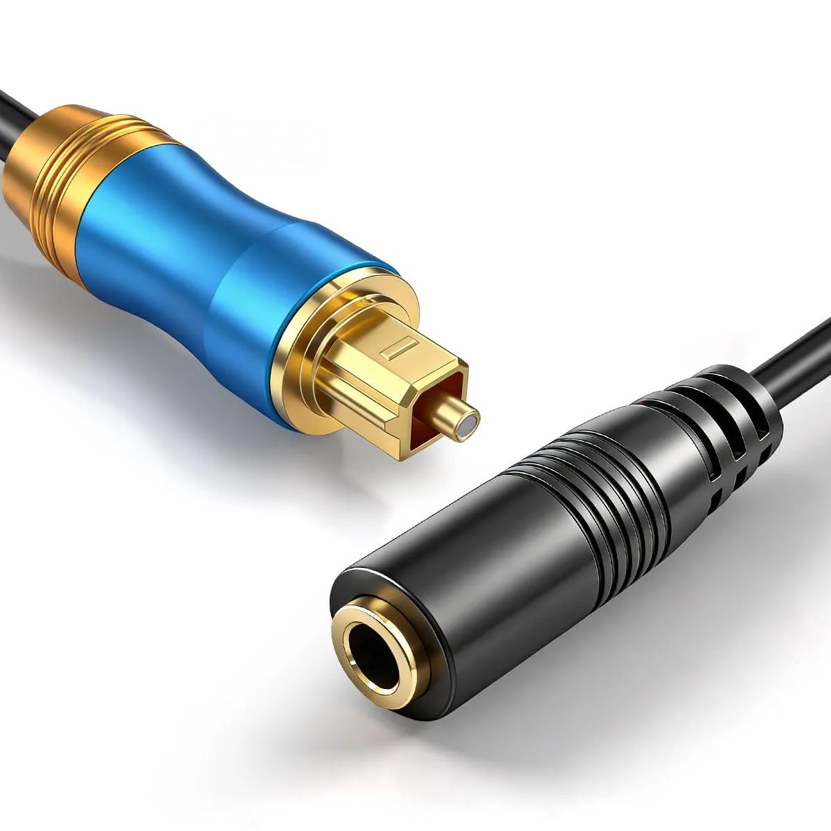  Tackston Optical to 3.5mm AUX Adapter 192KHz 5ft Gold — product photo