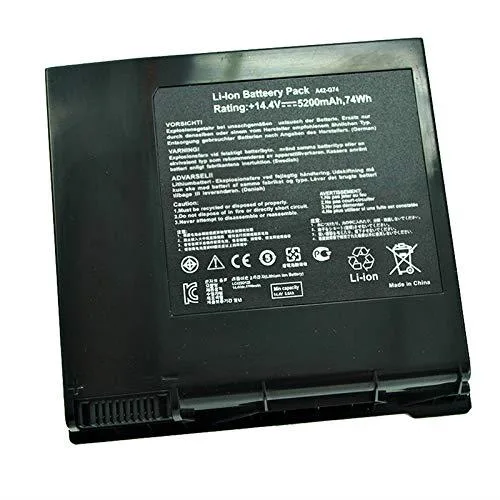 yingshou yingshou A42-G74 74Wh 5200mAh 14.4V 8-cell laptop battery — product photo