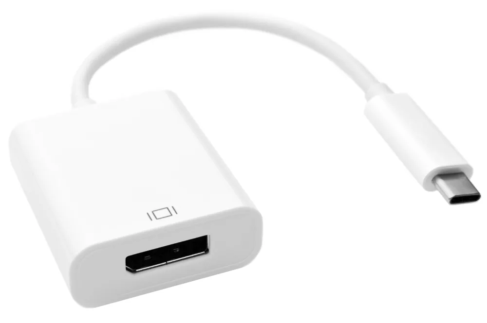 PPA International PPA International USB 3.1 Type-C to DisplayPort Adapter 3 in White — product photo