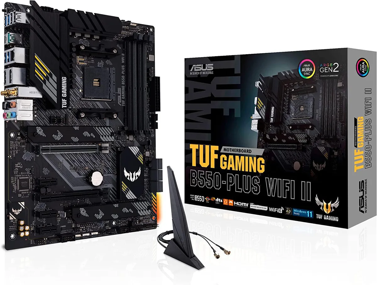 ASUS ASUS TUF GAMING B550-PLUS WIFI II B550 SATA 6Gb/s AMD motherboard — product photo