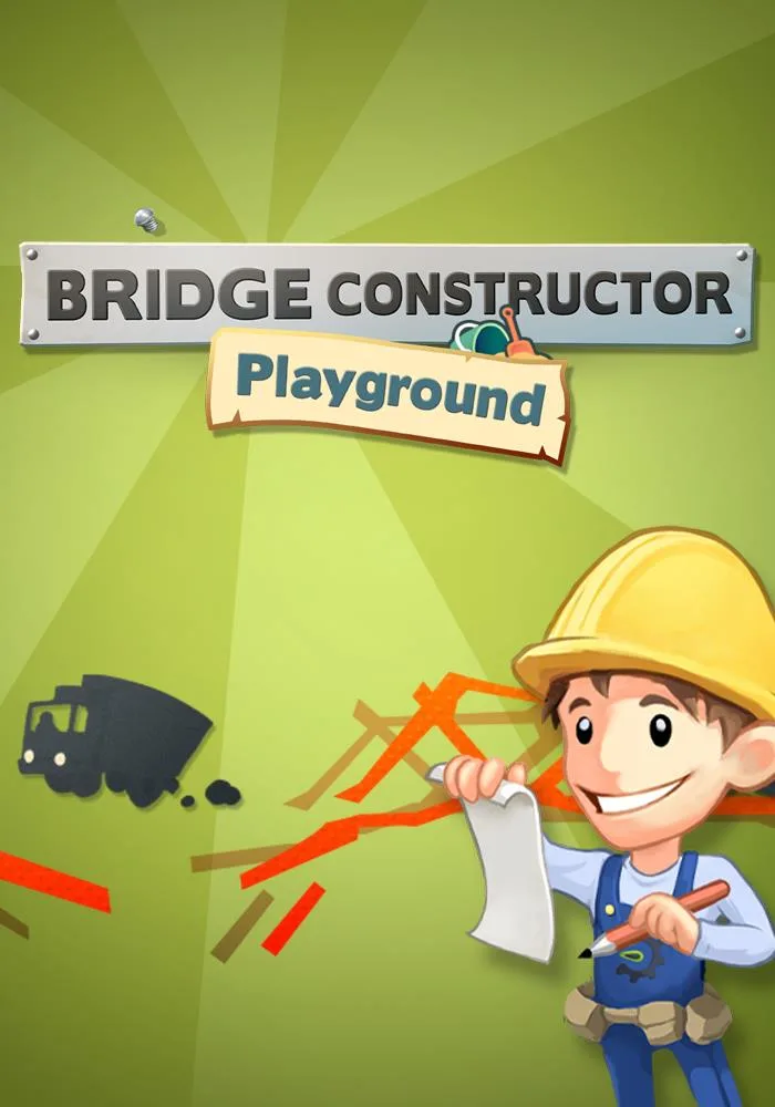 Digital download code card for PC simulation game Bridge Constructor Playground