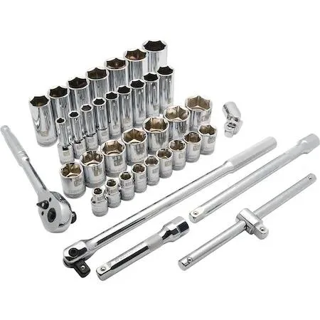 Dynamic Dynamic D018012 38-Piece 1/2" Drive SAE Socket Set — product photo