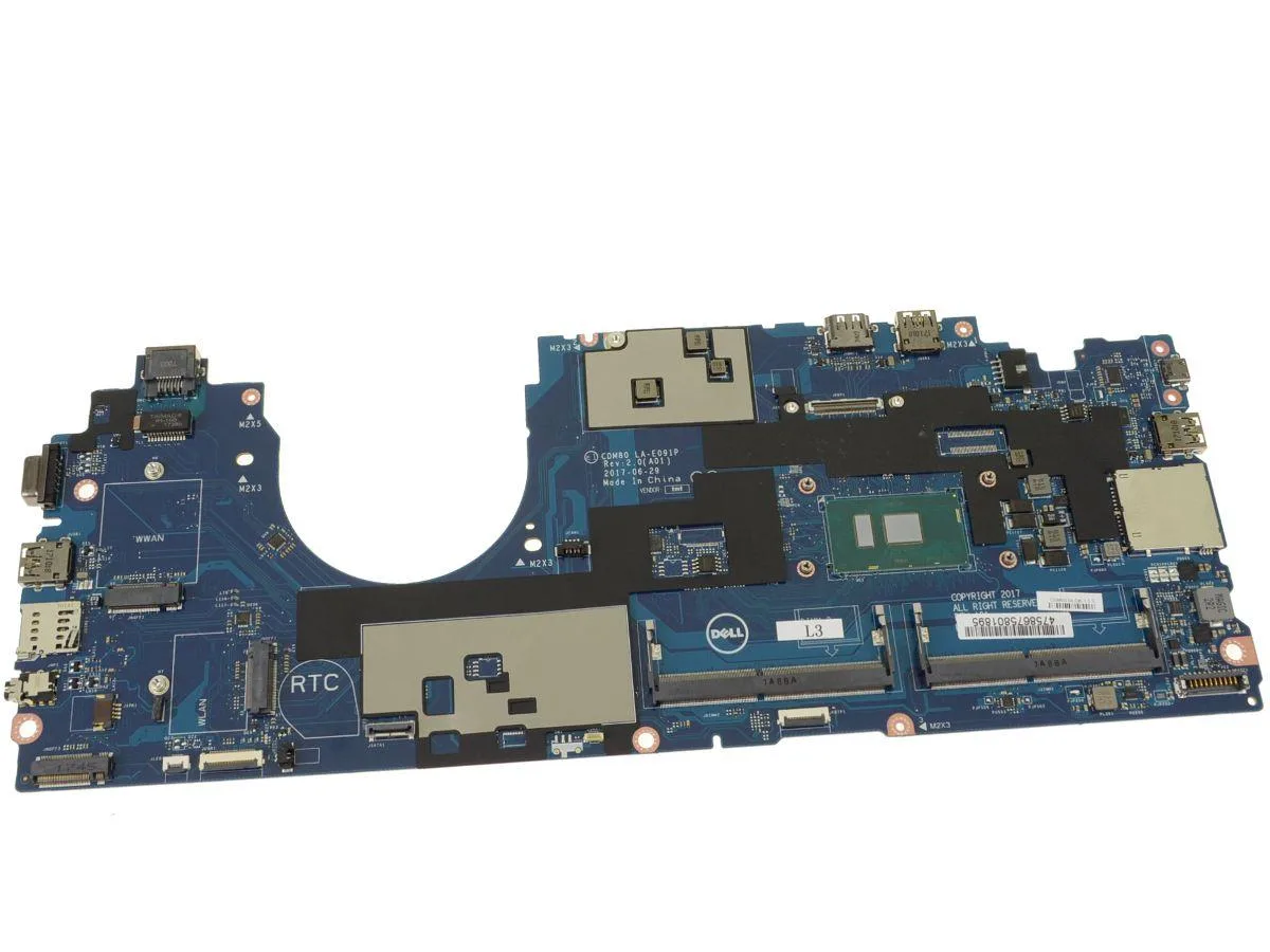 DELL DELL Latitude 5580 Intel motherboard i5-7300U 2.6GHz 7JF3P — product photo