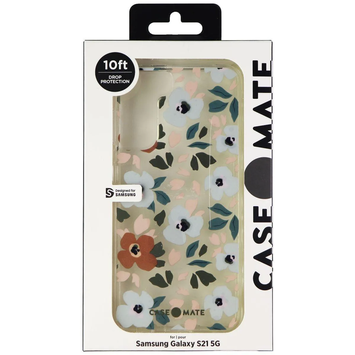 Case-Mate Case-Mate Prints Hard Case for Samsung Galaxy S21 5G Painted Floral — product photo