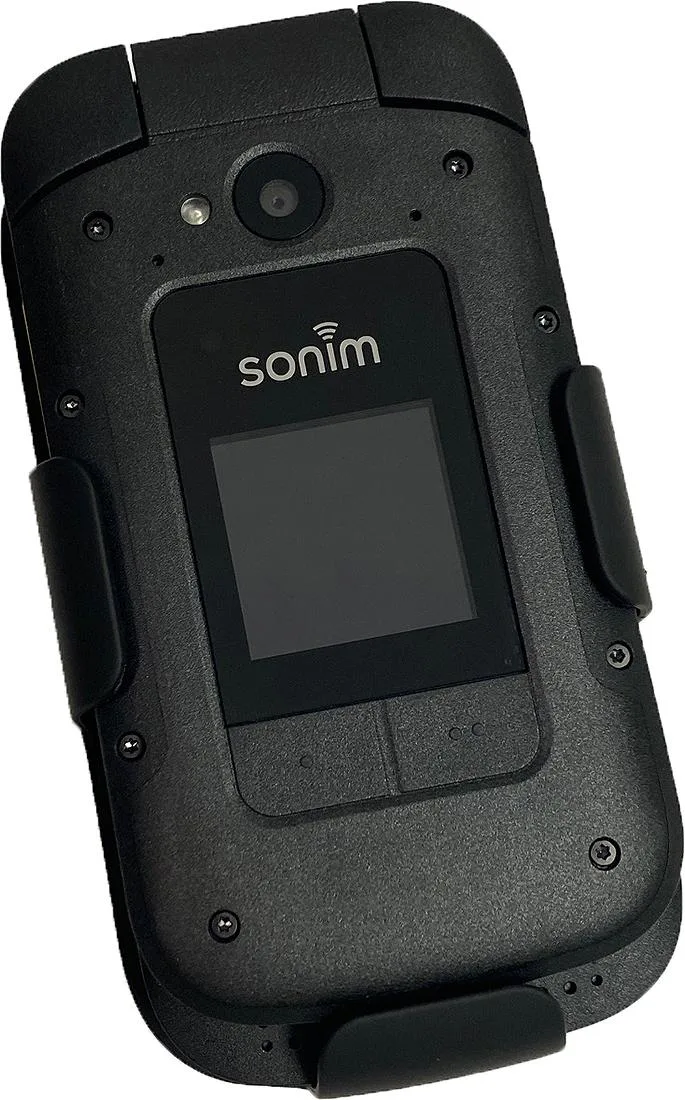 Nakedcellphone Nakedcellphone Belt Clip Holster Case for Sonim XP3 Plus XP3900 Rotating Ratchet Clip Black — product photo