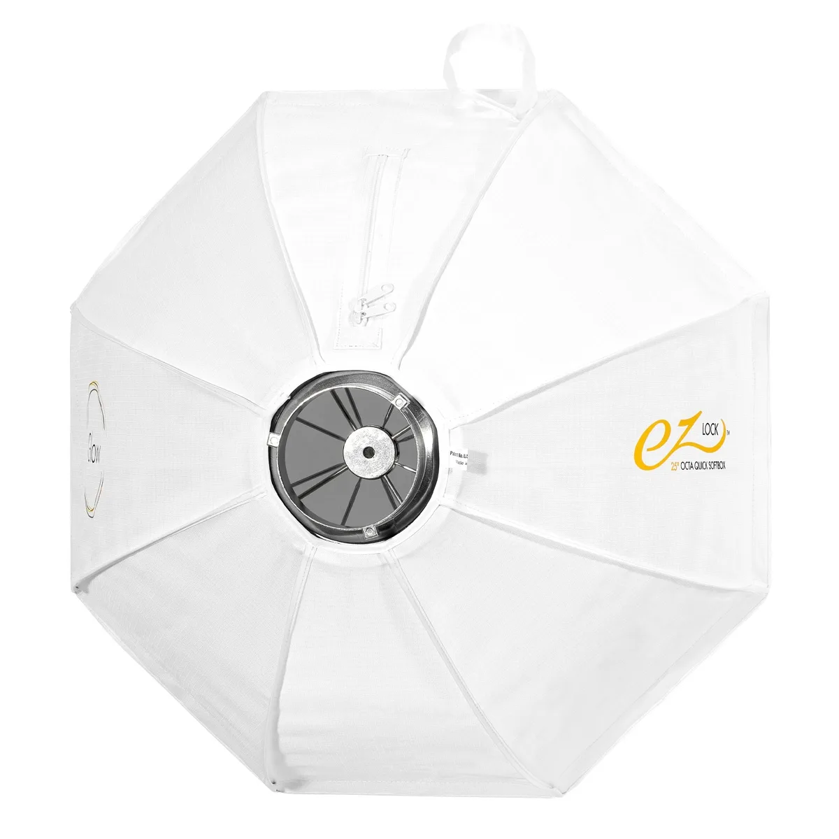 Glow Edge Glow Edge Elegant Pro White EZ-Lock Collapsible Beauty Dish Silver Interior 25 inch — product photo
