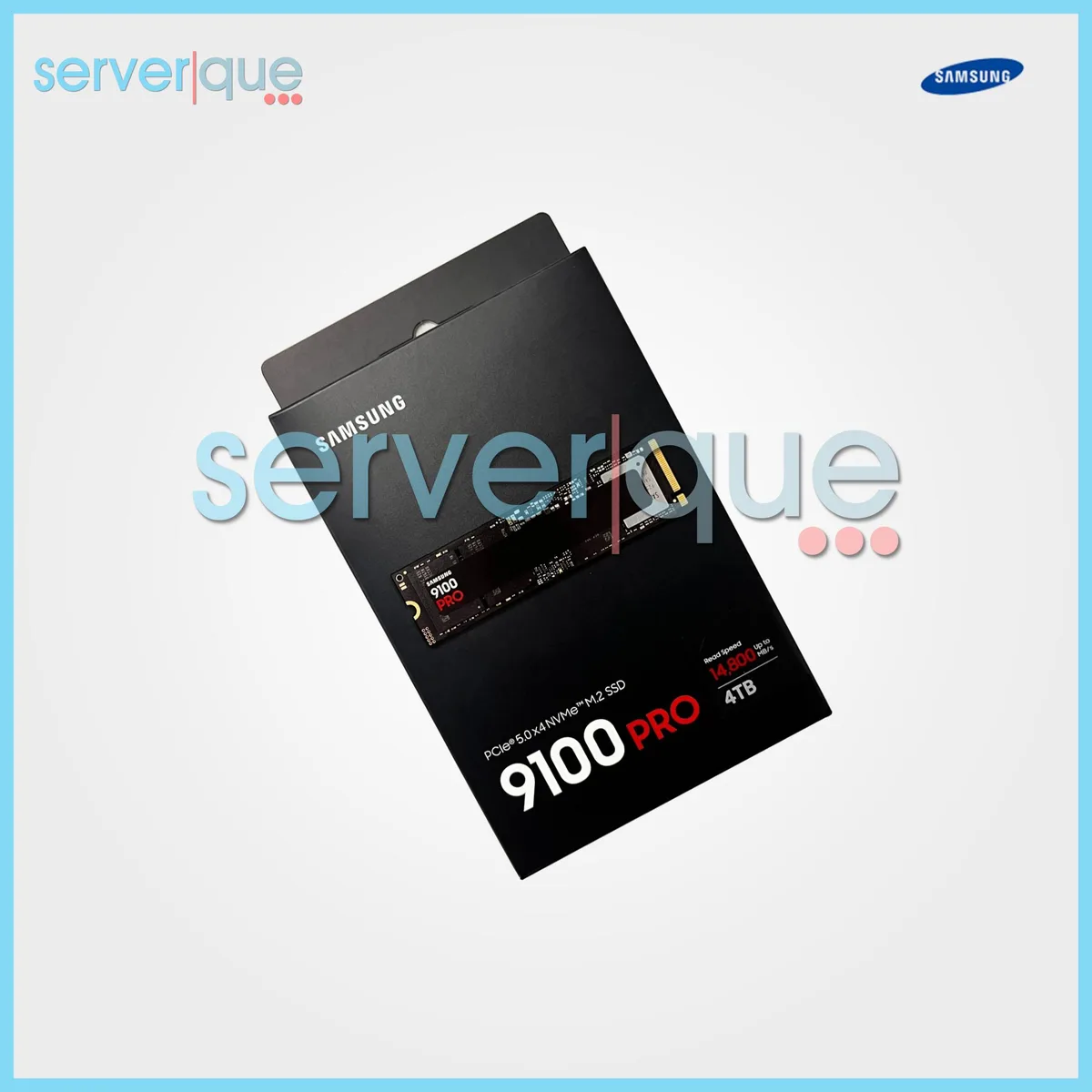 SAMSUNG SAMSUNG 9100 PRO 4TB PCIe 5.0 x4 NVMe M.2 2280 internal SSD — product photo