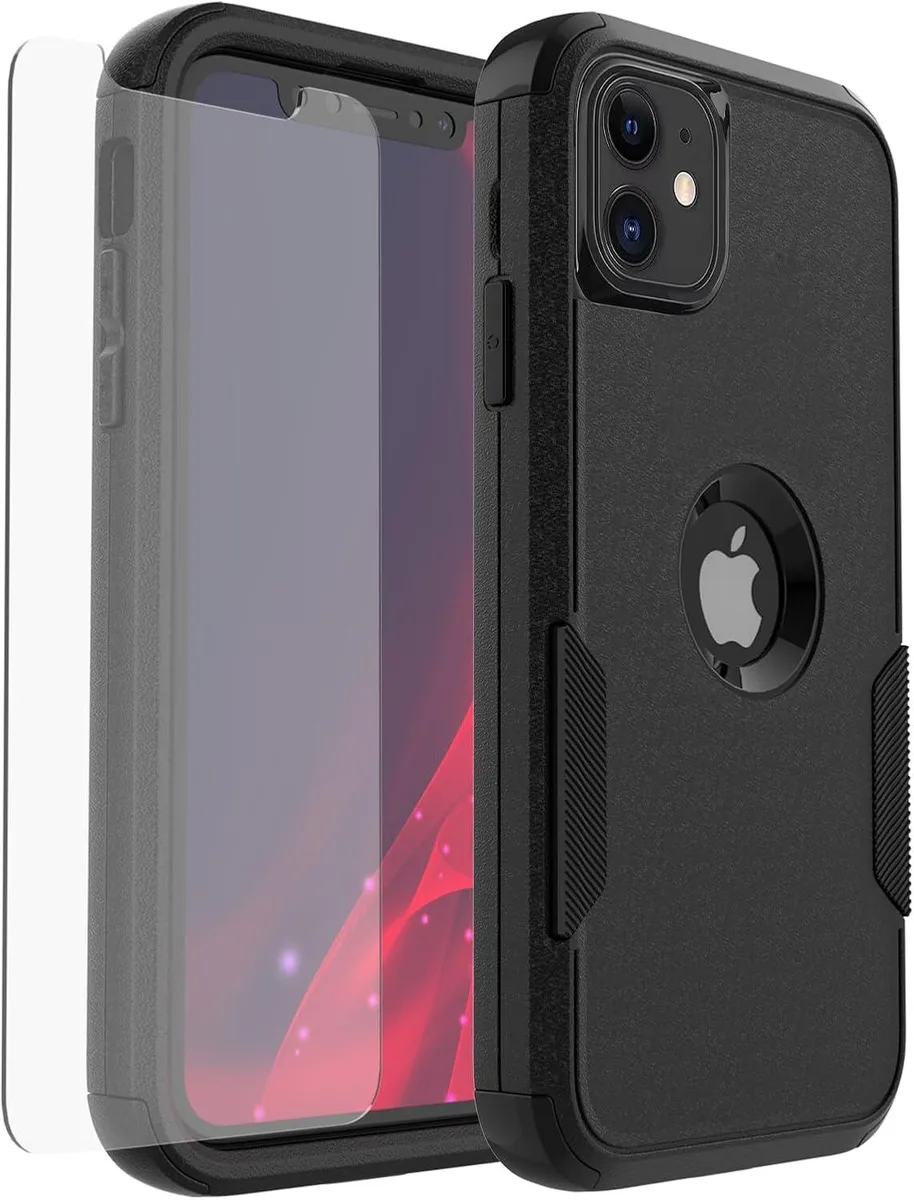 Transcend Transcend Heavy Duty Case for iPhone 11 with Screen Protector Black — product photo