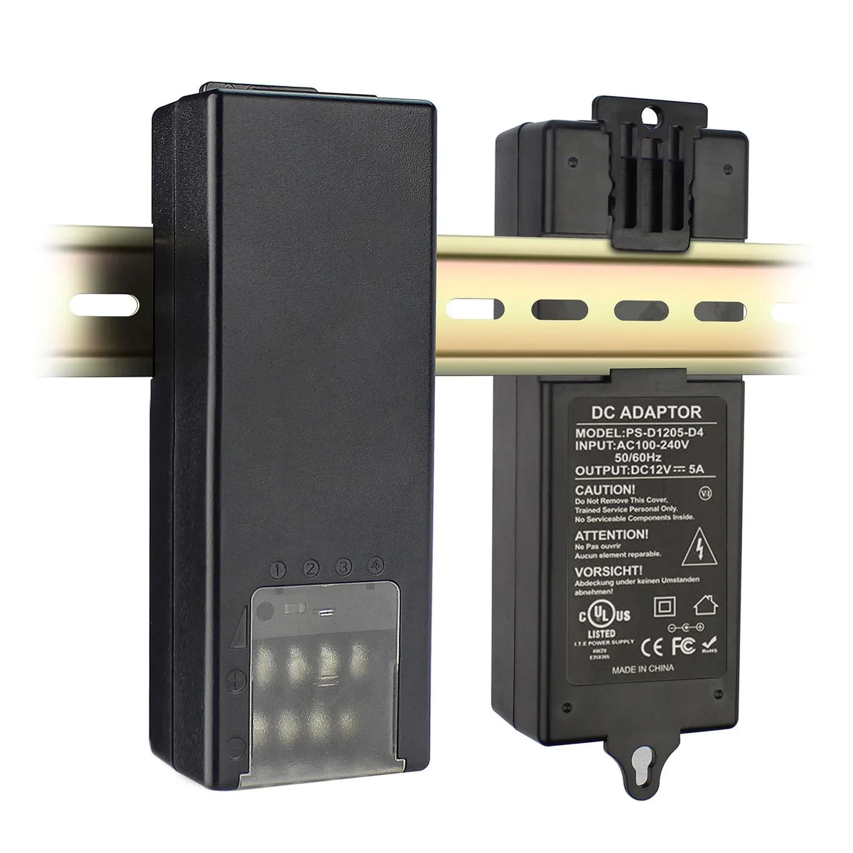  Dell S-DC5A4P 12V 5A 4CH Din-Rail Power Adapter — product photo
