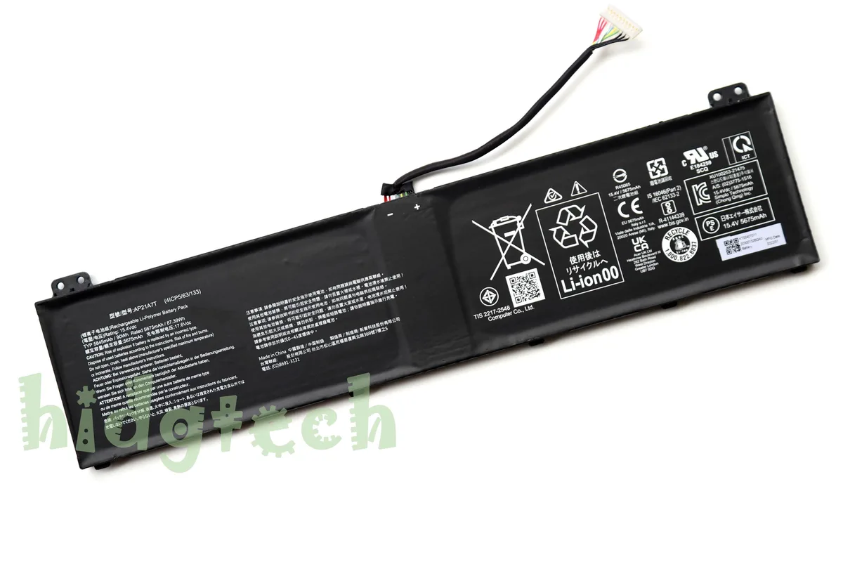Beisite Beisite AP21A7T 15.4V 90W laptop battery — product photo
