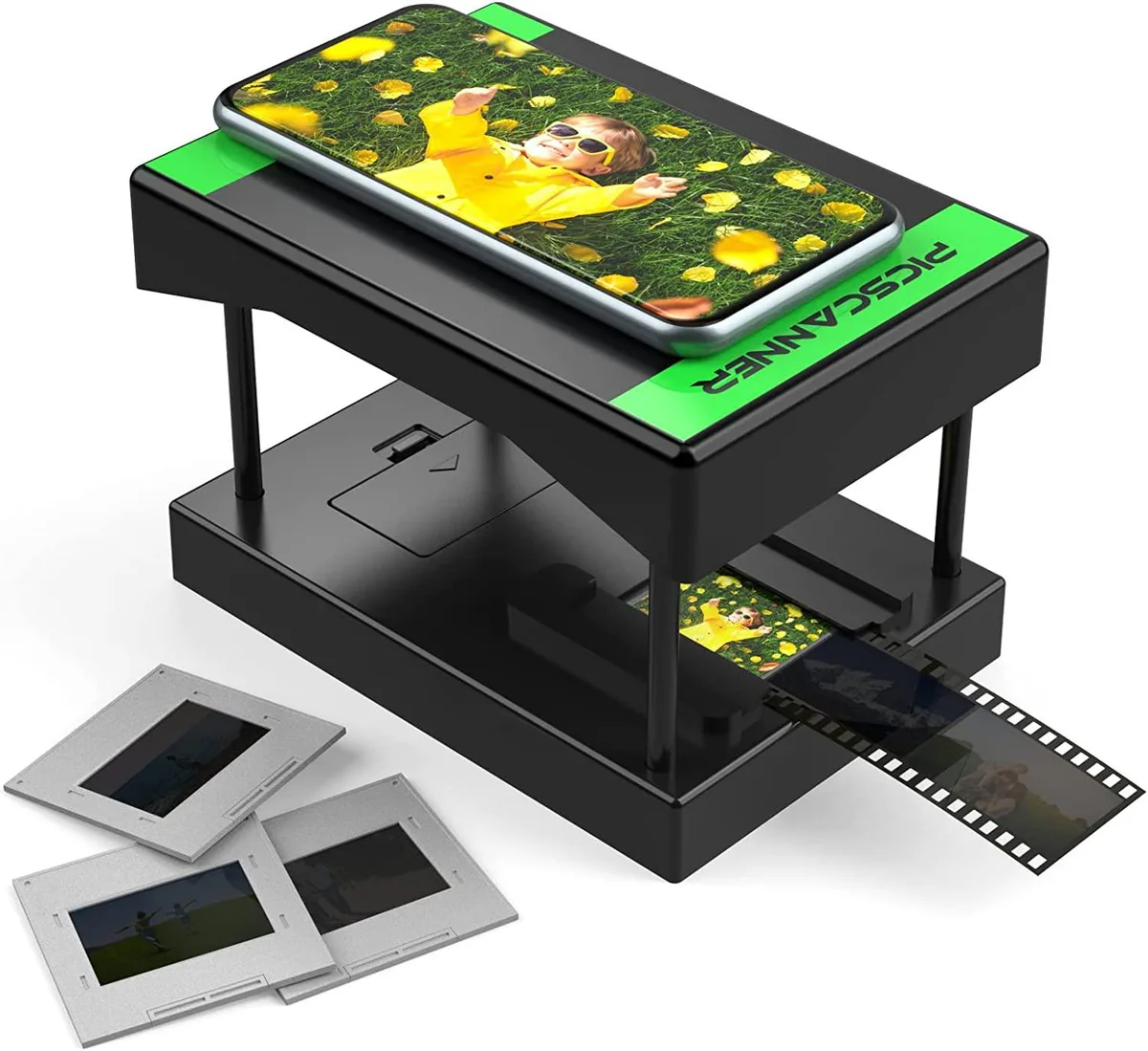 Rybozen Rybozen Mobile Film and Slide Scanner 35mm 1800 dpi Black — product photo