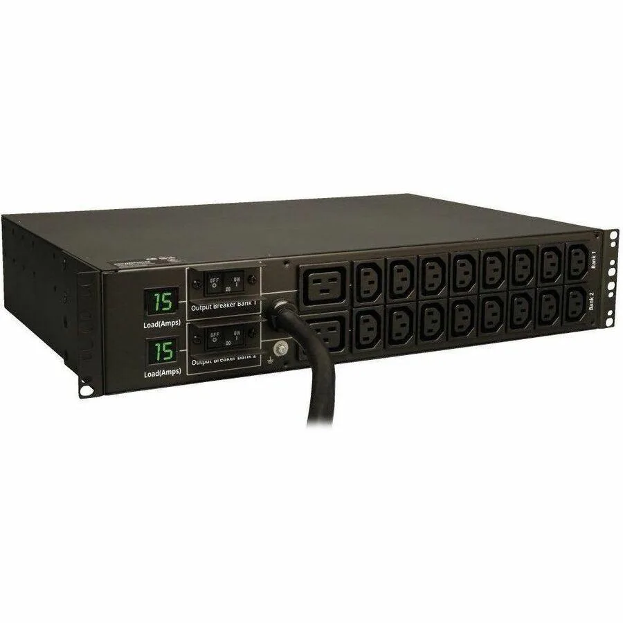 Tripp Lite Tripp Lite PDUMH30HV6 5.8kW Metered PDU 16 C13 2 C19 L6-30P 2U — product photo