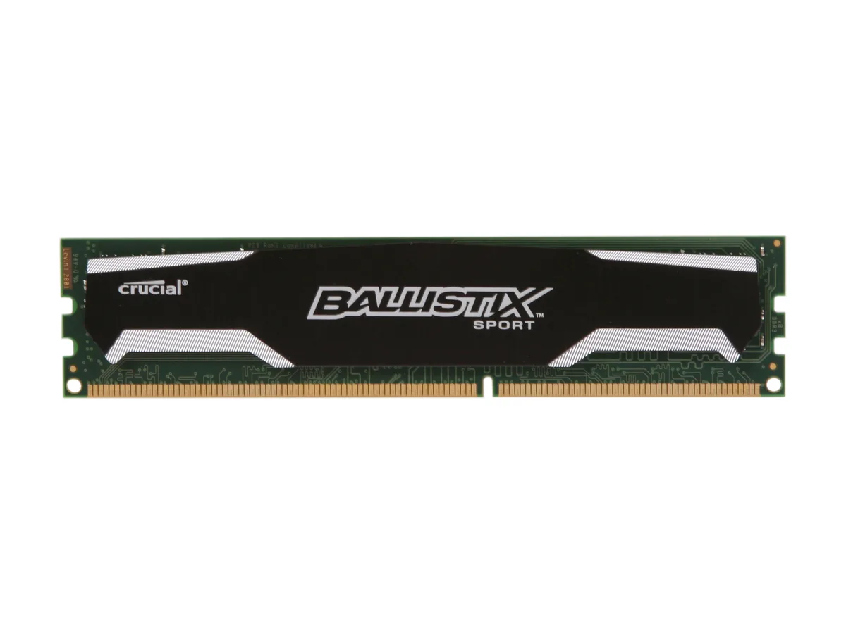Crucial Crucial BLS8G3D1609DS1S00 8GB DDR3 1600 desktop RAM — product photo